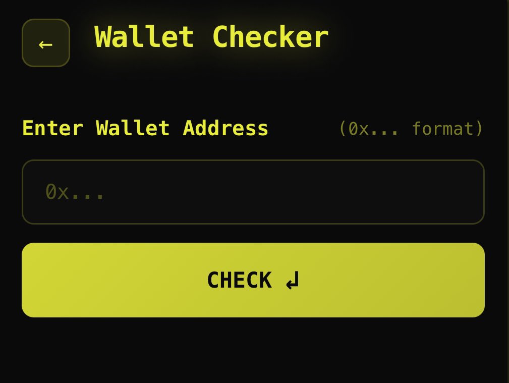 > wallet_checker 'live'
>xkongzlab.xyz/checker<

> allocation: x25 gtd 
> rt + drop your wallet [not eligible?]

turn notis on.