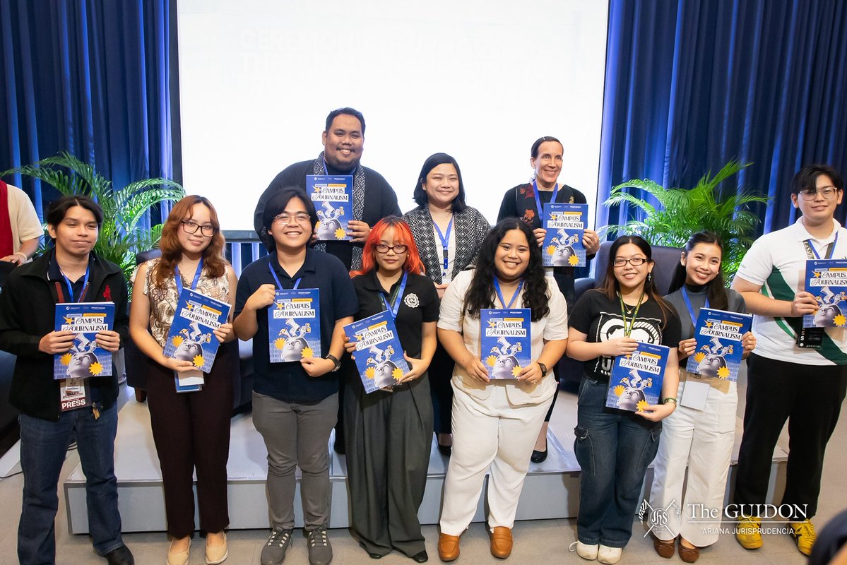 TheGUIDON's tweet image. IN PHOTOS: The Ateneo Human Rights Center (AHRC), in partnership with Friedrich Naumann Foundation for Freedom Philippines, held “Rights in Focus: Human Rights in Campus Journalism Summit 2025” on December 6 at the Ateneo Professional Schools in Rockwell, City of Makati.

The…