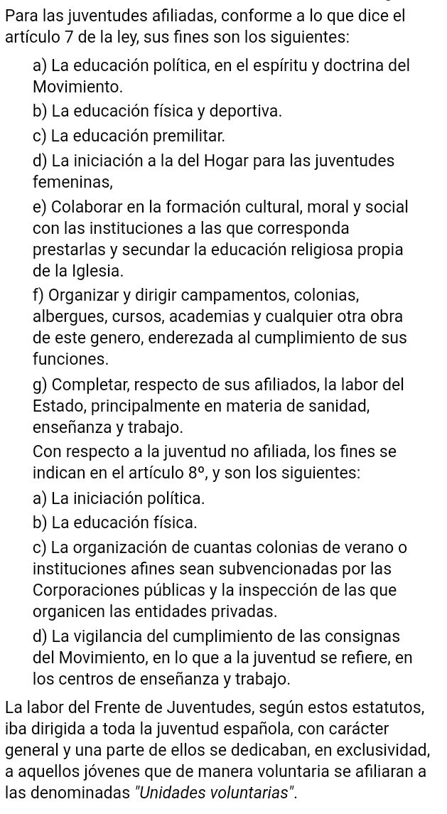 MasRazonqUnSant's tweet photo. Yo el 6D no celebro el #DiadelaConstitucion sino el de la fundación del Frente de Juventudes (6.12.1940) que ha hecho por España mucho más que la #C78
El sistema ni lo nombrará porque representó todo lo que él odia
Amor a:
La Patria
La Justicia Social
La Fe
Nuestra Historia... https://t.co/FtaLaXfiTj