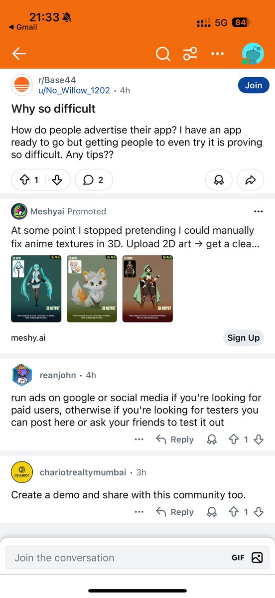 _AustinZheng's tweet photo. This is an interesting post on Reddit. Vibe coders are struggling with PMF, so what’s vibecoding’s pmf https://t.co/UDG7XkPq97