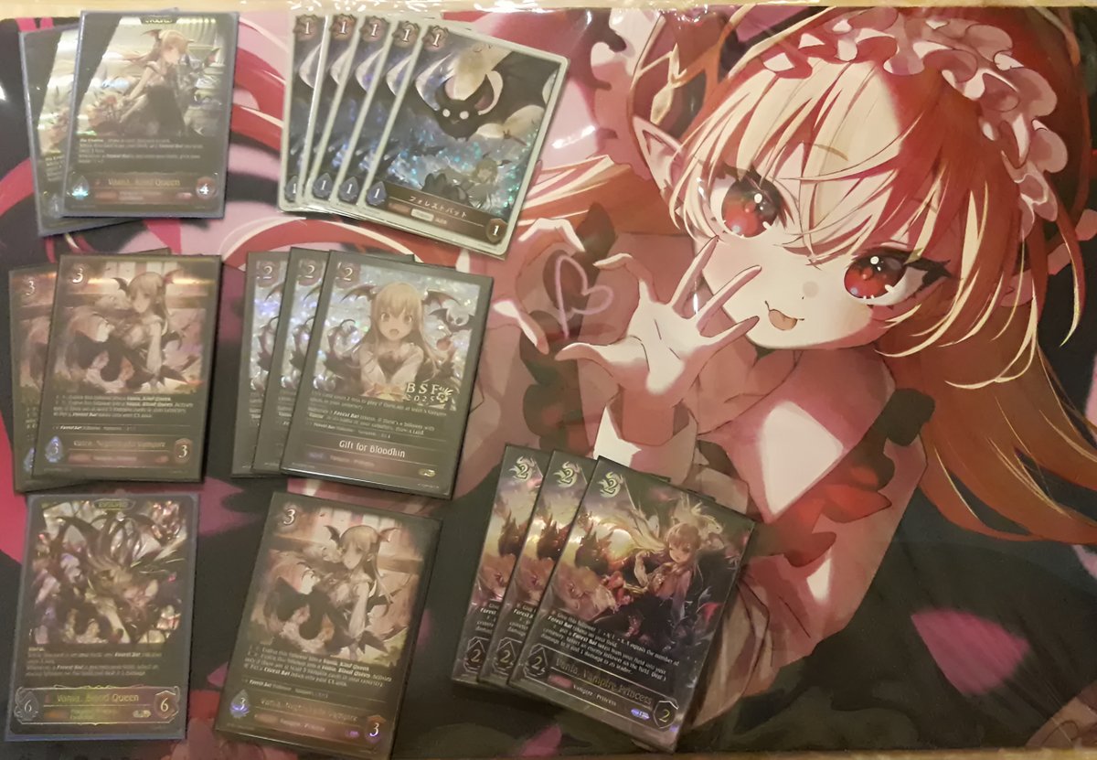 lNeroTV's tweet image. Went to my first ever TCG Locals today! 

I still didn't know how to play the game properly but it was alot of fun! I even made some money because I opened a pack with a NAM and somebody needed it LMAO

Thank you so much @kyuvee_sve for letting me borrow your vampy deck! 😭