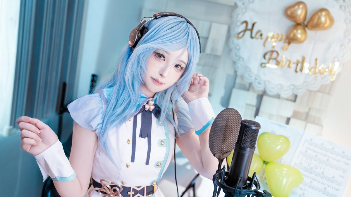 「Happy Birthday！！2025」

                 ﹊﹊End﹊﹊

从今往后都是通往幸福的道路💧✨
#日野森雫誕生祭2025 #prsk_cos #プロセカ #日野森雫