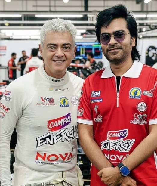 Most awaited picture of the day 🔥🤩

THALA AJITH × STR 💥 

#AjithKumar #AjithKumarRacing