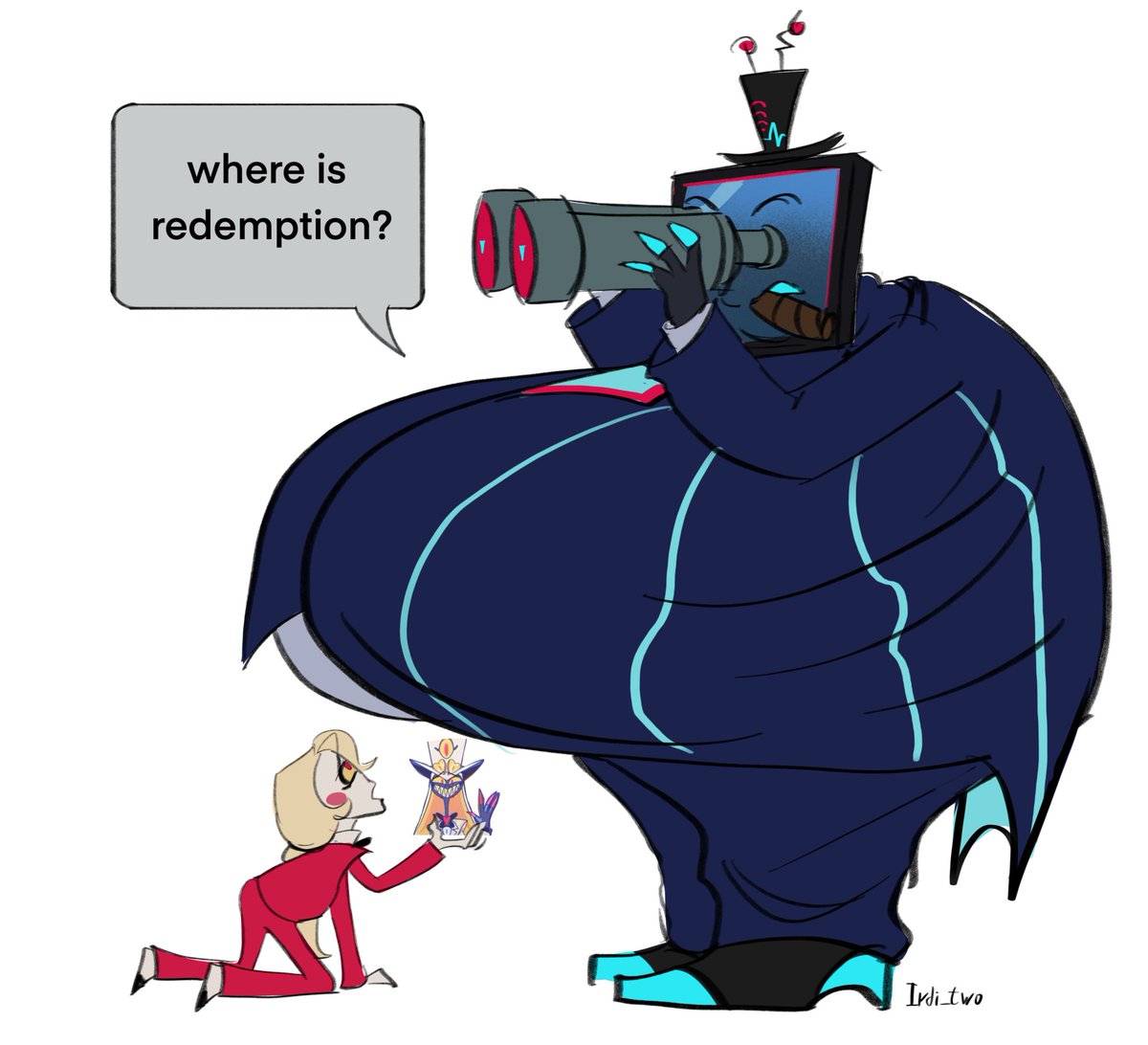 Why vox literally:
#HazbinHotel #HazbinHotelVox