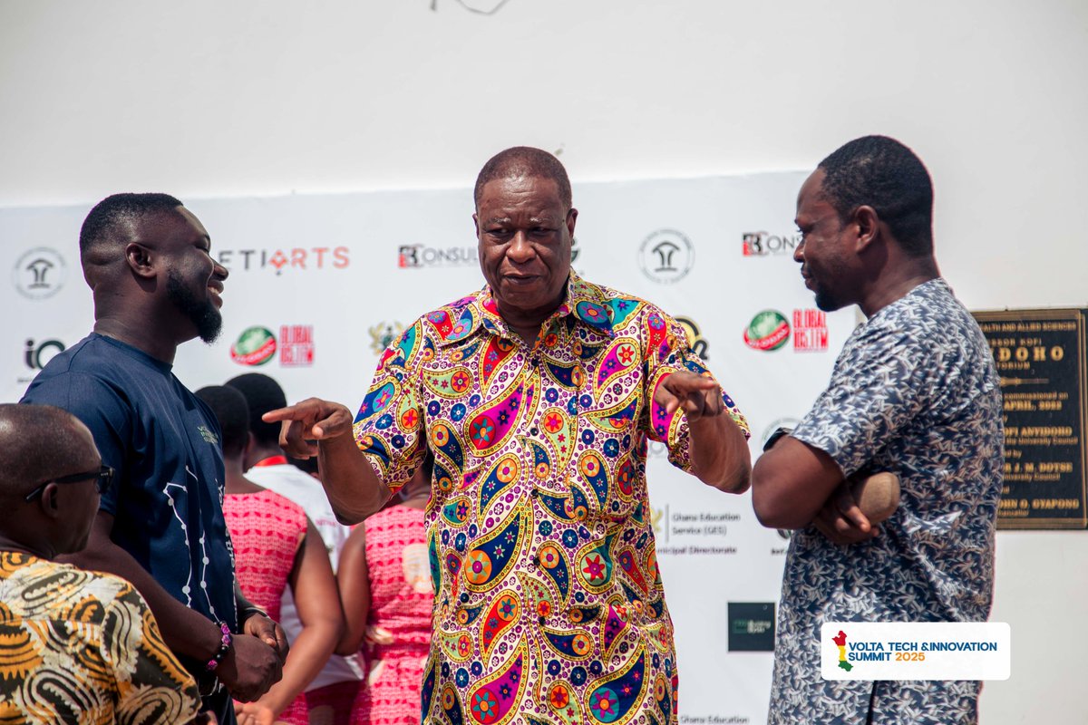 The barrier between "expert" and "attendee" just disappeared.

#VoltaTechSummit2025 #VTIS2025 #OLASHS #TechInGhana #Ho