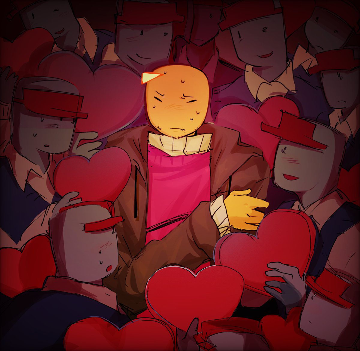 sillyrecluse's tweet image. #badthingsroblox rushed im too tired 4 allat