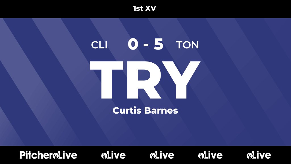 TJRFC's tweet photo. 5': Curtis Barnes scores for Tonbridge Juddians 🙌
#CLITON #Pitchero
https://t.co/qzD8FNKDR8 https://t.co/T2jwIHhNlu