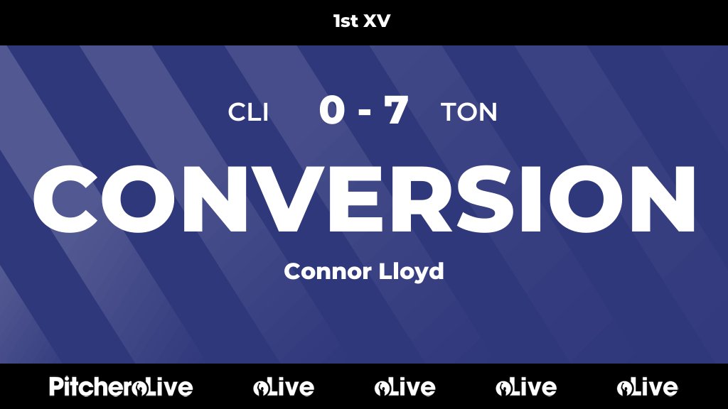 TJRFC's tweet photo. 6': Connor Lloyd kicks a conversion for Tonbridge Juddians 🙌
#CLITON #Pitchero
https://t.co/fMy4any7Sn https://t.co/GCAUKqNm6T