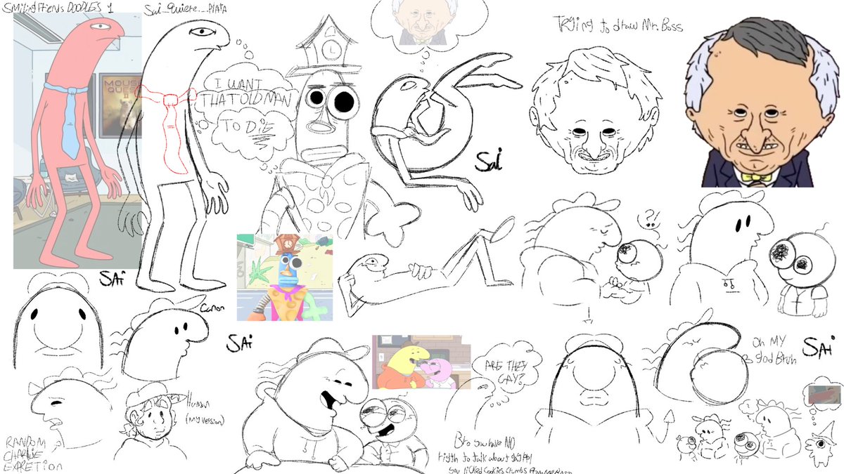 sai_quiereplata's tweet photo. Again, I don't know whether to post this on this account or on my other Smiling Friends account
#smilingfriends #SmilingFriendsDoodles #SmilingFriendsCharpim https://t.co/QY4BM2IRfl