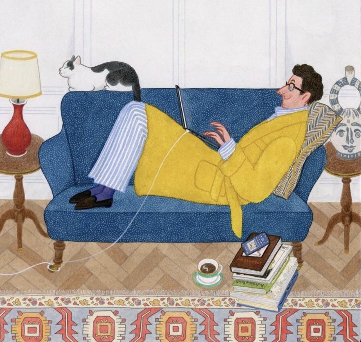 الوحدة الحقيقية هي أن تكون محاطًا ببشر لا يفهمونك، أما أن تجلس وحدك وأنت ممتلئ بعمل تحبه فتلك ليست وحدة، بل عزلة ثرية.