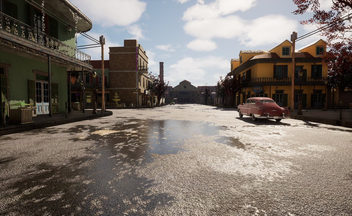 jackboyman01's tweet image. French Quarter: Vibrant Streets Brought to Life in Unreal Engine 5 #digitalart #GameArt #UnrealEngine #screenshotsaturday #city