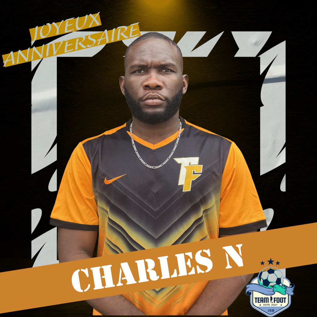 Joyeux anniversaire Charles Ndong, notre 🦀 du milieu du terrain !  🥳🎉🎂⚽️
Leader dans les vestiaires comme sur la pelouse, tu es un exemple par ton engagement, ta lecture du jeu et ton mental d’acier.
Dimanche, on attend la masterclass dimanche 😌🔥
#ASTF
#JSB