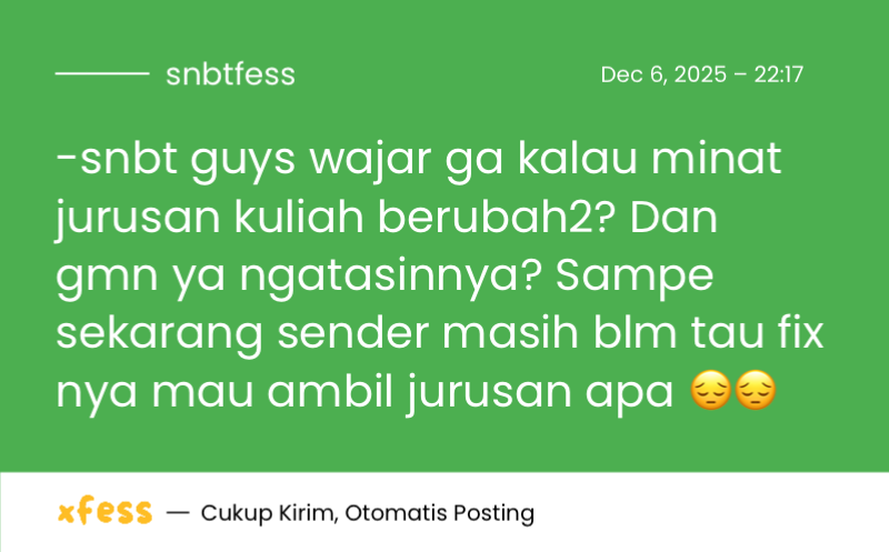 SNBTFESS || SNBP - UTBK tweet media