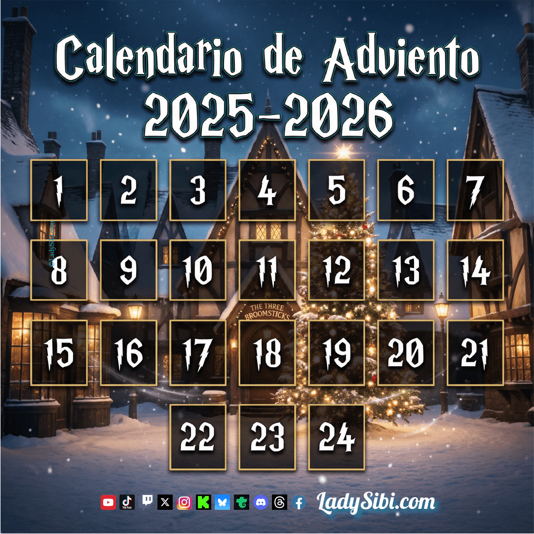 🔴STREAM ON💜
⭐ESPECIAL 🗓#CalendarioDeAdviento ⭐

🔹Montando #LEGO 🧱: #Hogsmeade 🏘
🔹Concurso 🎁 #HarryPotter 
🔹#Unboxing 📦 de 3 #CalendariosDeAdviento 

Te espero en Twitch💜, Youtube❤, TikTok🖤, Kick💚, y Trovo 🐸 para verlo en directo! 👀 

💙twitch.tv/LadySibi 💙