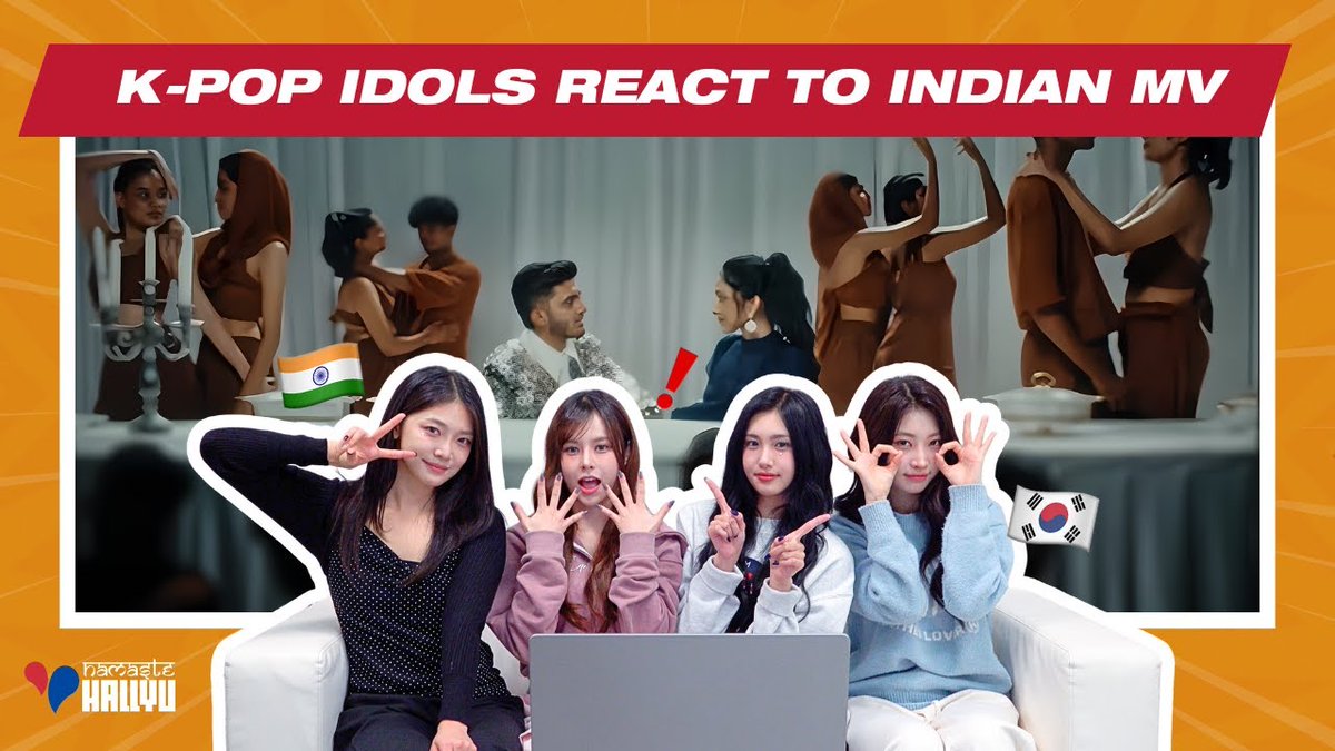 EVERGLOWFB's tweet photo. [VOD] 251206 K-pop Idols #EVERGLOW SHOCKED by THIS Indian Music Video🤯🇮🇳| Tamil Aasa Kooda Reaction 

🔗https://t.co/a1TNPjEGru

 #에버글로우 #エバグロ @everglow_offcl https://t.co/gdsT8E6O6i