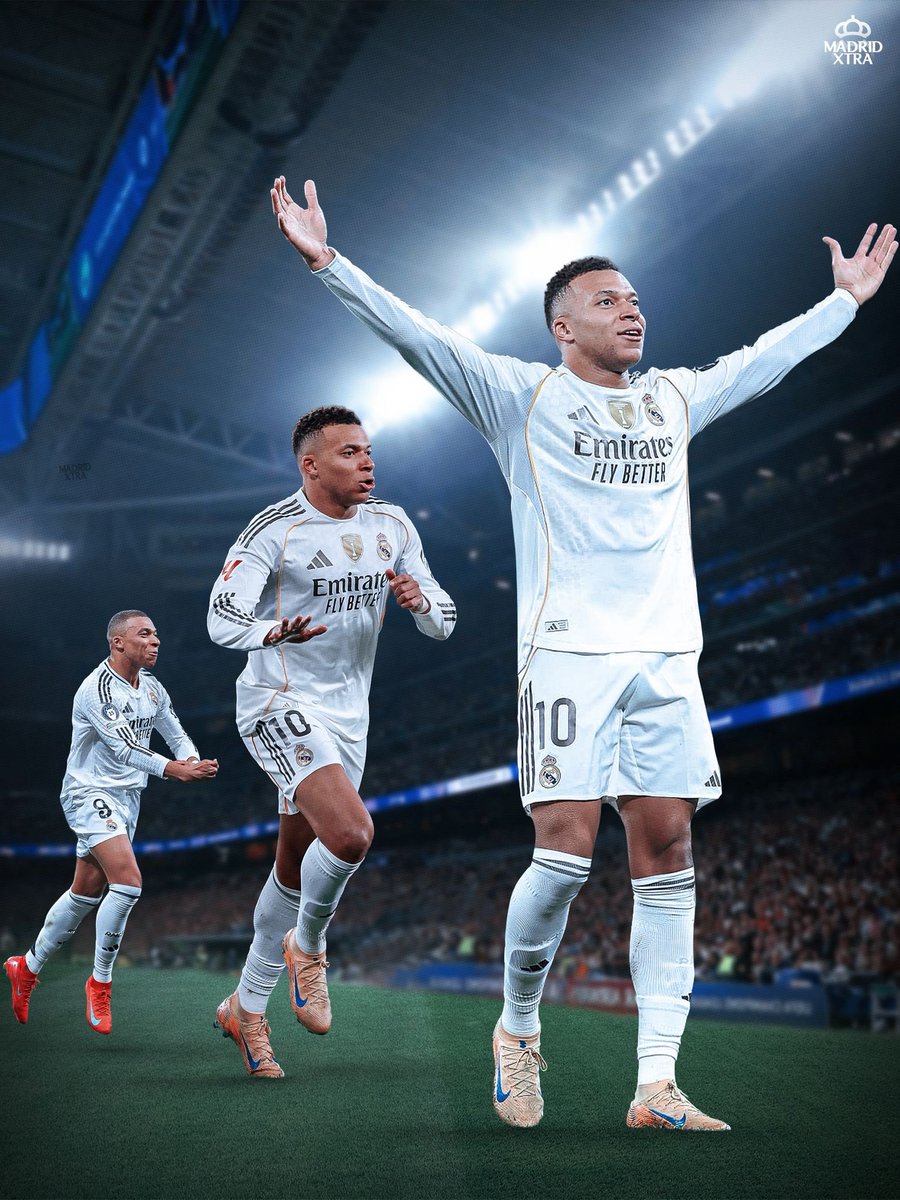 MadridXtra's tweet photo. 🚨 Kylian Mbappé has scored vs. every La Liga club, apart from Elche… ⏳ https://t.co/NTHg8rpaxW