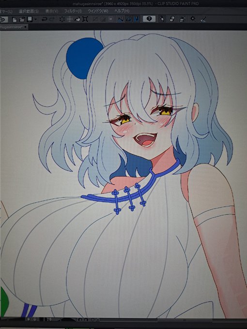 シロヱさん進捗!
いいお顔?? 