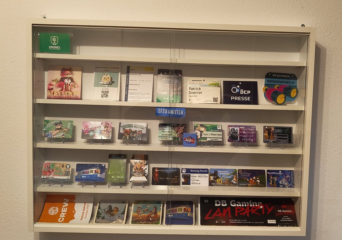 Meine Neue Vitrine hängt und ist schon fast Voll 😵.

Das was alles doppelt ist hab ich schon alles weggespart und ein paar Sachen finde ich nicht mehr. 
Wollte da die Armbändchen eigentlich auch rein machen 🫠.

Dachte ich Krieg da mehr rein 😅
Ich war zu viel unterwegs.