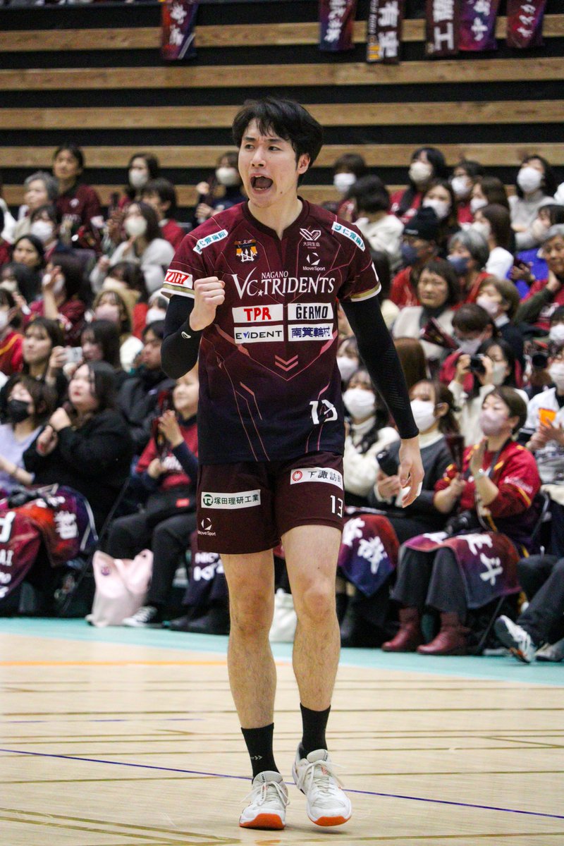 サーブで活躍してるところも、スパイクで点とるところも見れて大満足💯💮
 #飯田孝雅 選手