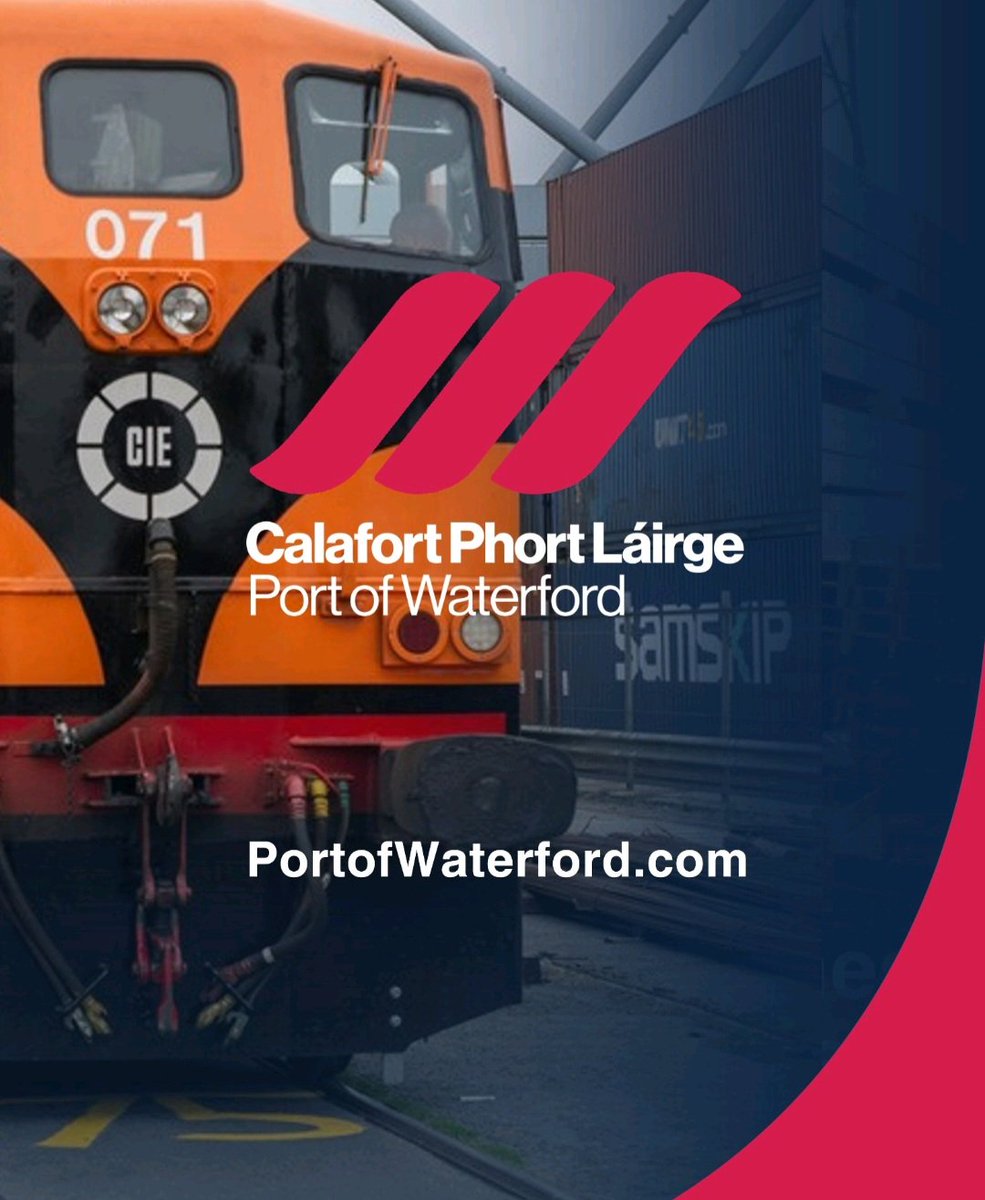 PortofWaterford's tweet photo. Helping Keep Irish Rail on Track

We are the only port in Ireland with a rail line running directly to the quayside, allowing easy handling of 36m steel rails used for our national network.

#TradeAndConnectivity #RailFreight #IrishRail #Infrastructure #SustainableTransport https://t.co/vQQs93fD5Z
