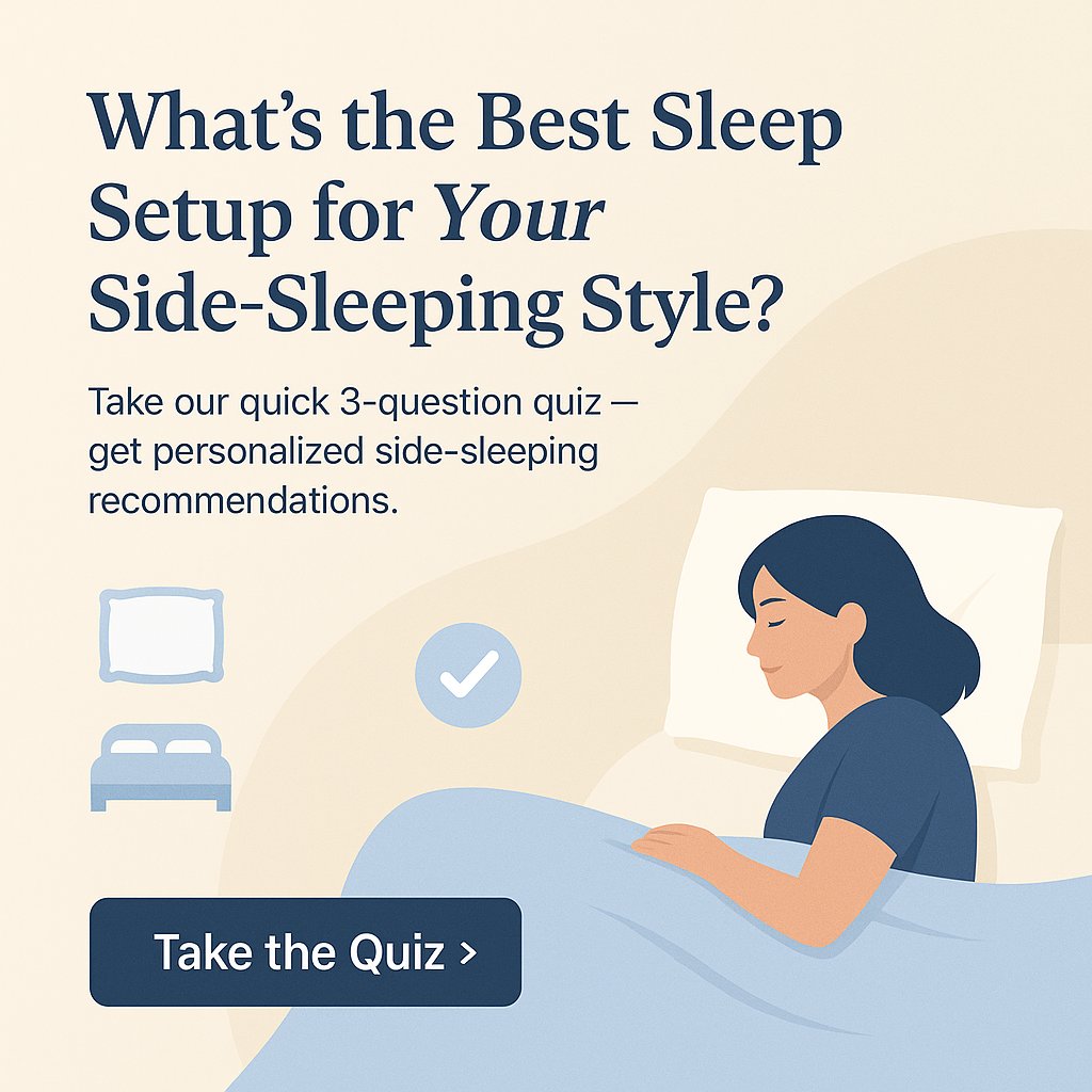Rematee's tweet image. 💤 Struggling to sleep soundly on your side?

Quiz -&amp;gt; Find Your Side-Sleeping Solution,  designed for your personalized sleep habits and body. 

Discover the perfect pillow/mattress combo 
➡️ rematee.com/pages/find-you…

#sleepbetter #sidesleeper #wellness