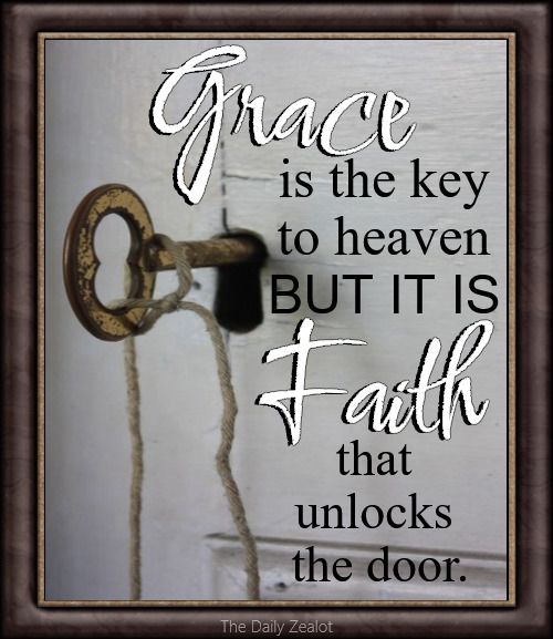 💖Matthew 16:19💖 
I will give you the keys of the kingdom of heaven....

The Grace offered by God through the blood at the Cross opens the door of faith to all. And faith is the root, as without faith it is not possible to please God, so when we abound in faith, we will abound