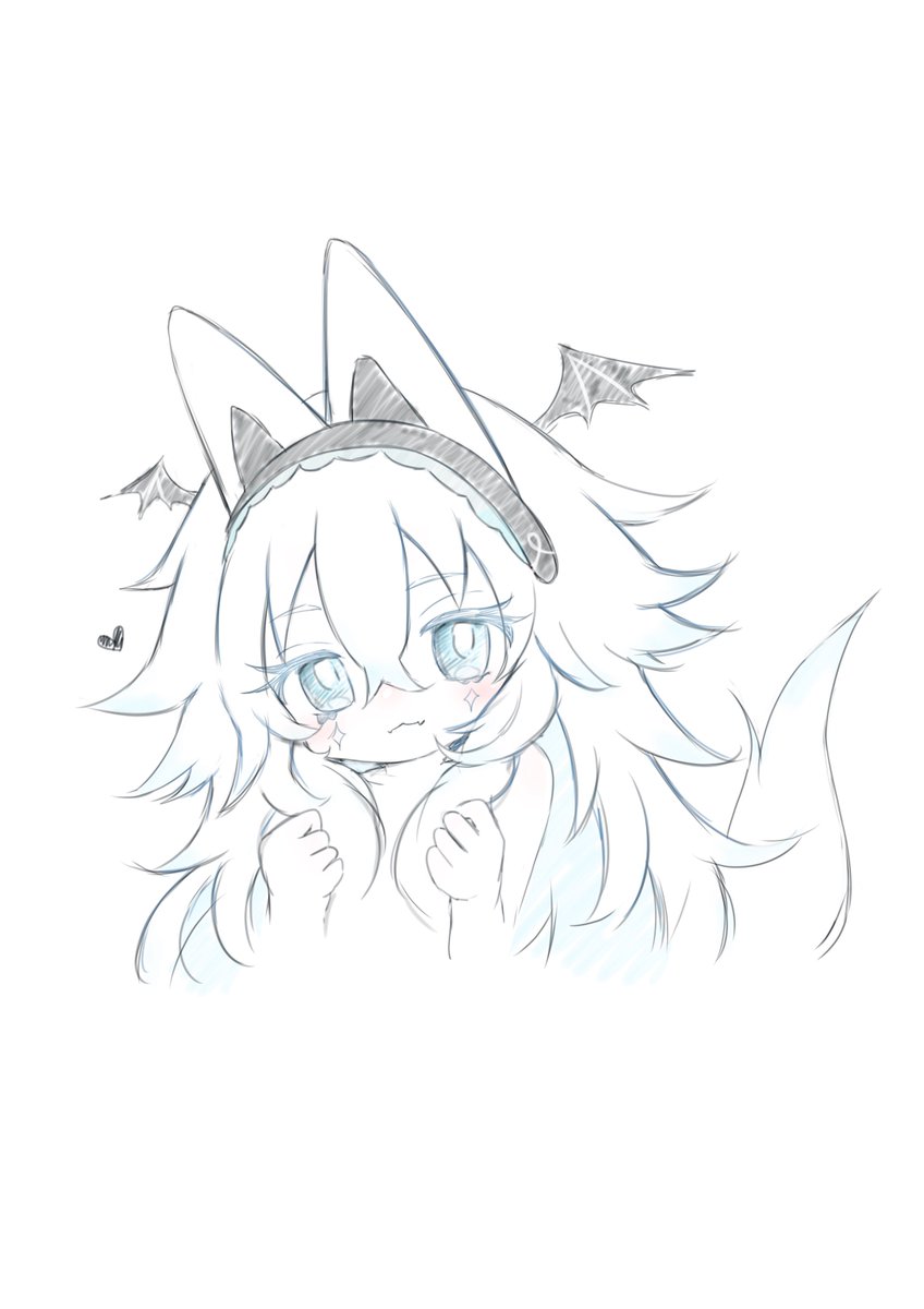 chowookin's tweet photo. I got another adorable comm from @guenius_ this time it’s Fenrie!!!! She looks so tiny 🥹 https://t.co/PTl2Fs8X18