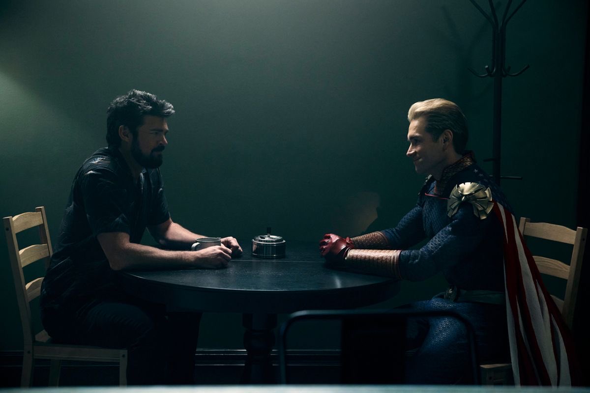 Karl Urban on Homelander in Season 5 at Tokyo Comic Con #TheBoys 

“Homelander is turning himself into a god and the only ones who can stop him are Butcher and The Boys.
But the Boys are in prison.
Butcher is trying to get them out to fight Homie… and no one is absolutely safe