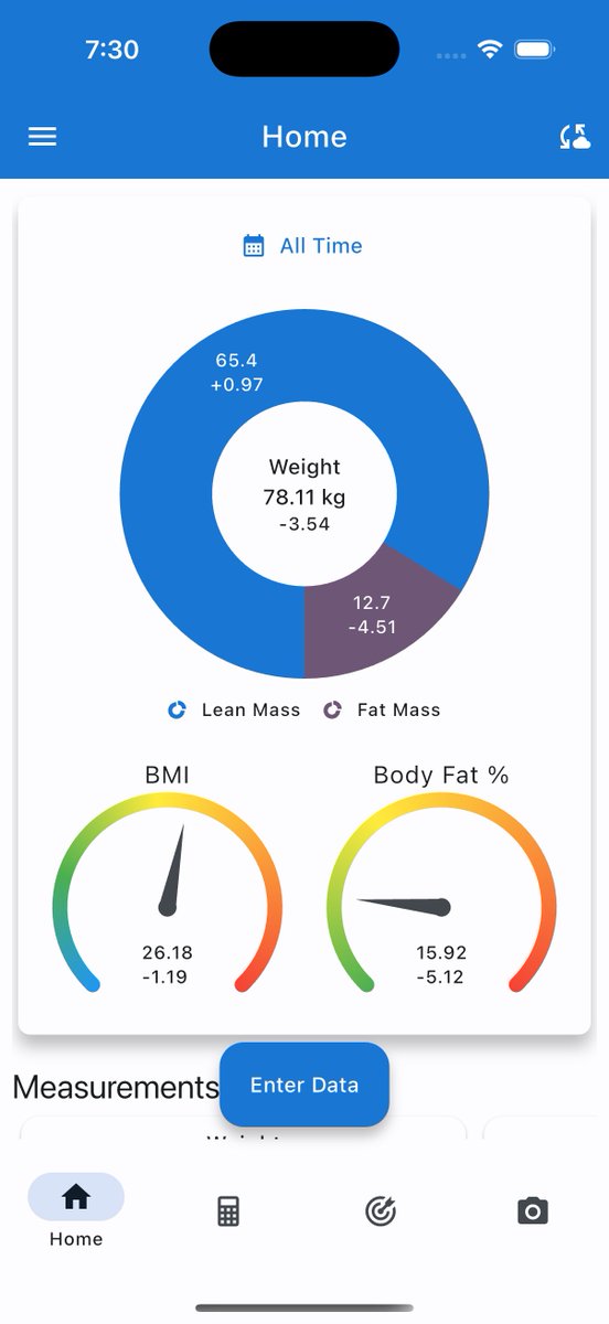 Daniel_J_Cook's tweet image. After two years of nights and weekend work, I've finally ported my Body Measurement Tracker app from Android to iOS. Check it out on the App Store apps.apple.com/us/app/body-me…
#FitnessJourney #weightloss