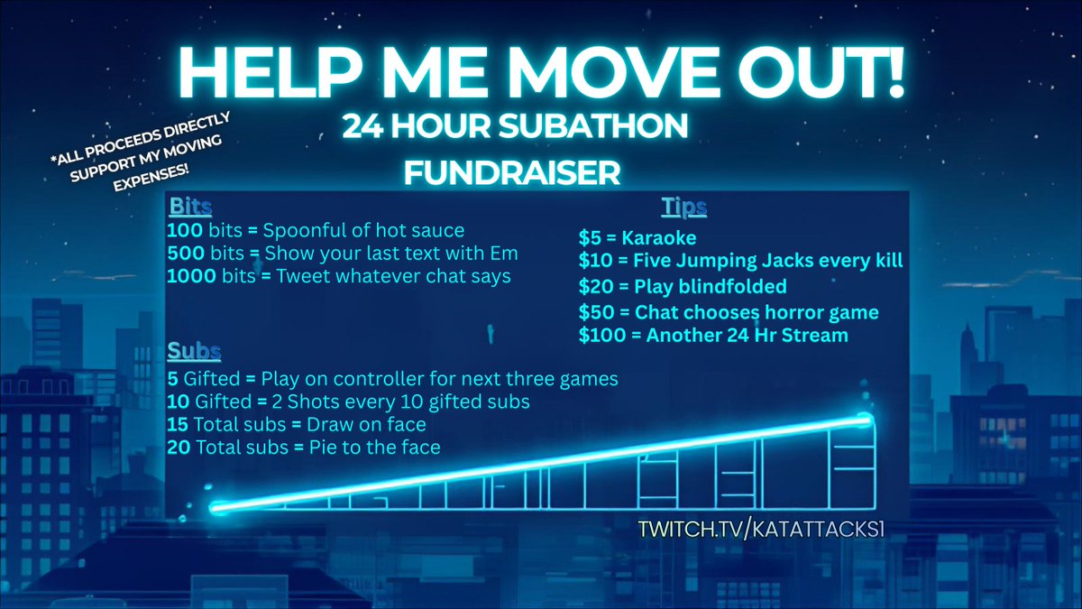 My subathon starts tonight at 8pm CST! I’m working toward finally getting my own place next year. I’ve been through a lot this year, and I rarely ever ask for help but any support, even just stopping by, truly means the world to me. Thank you for being part of this journey 🤍