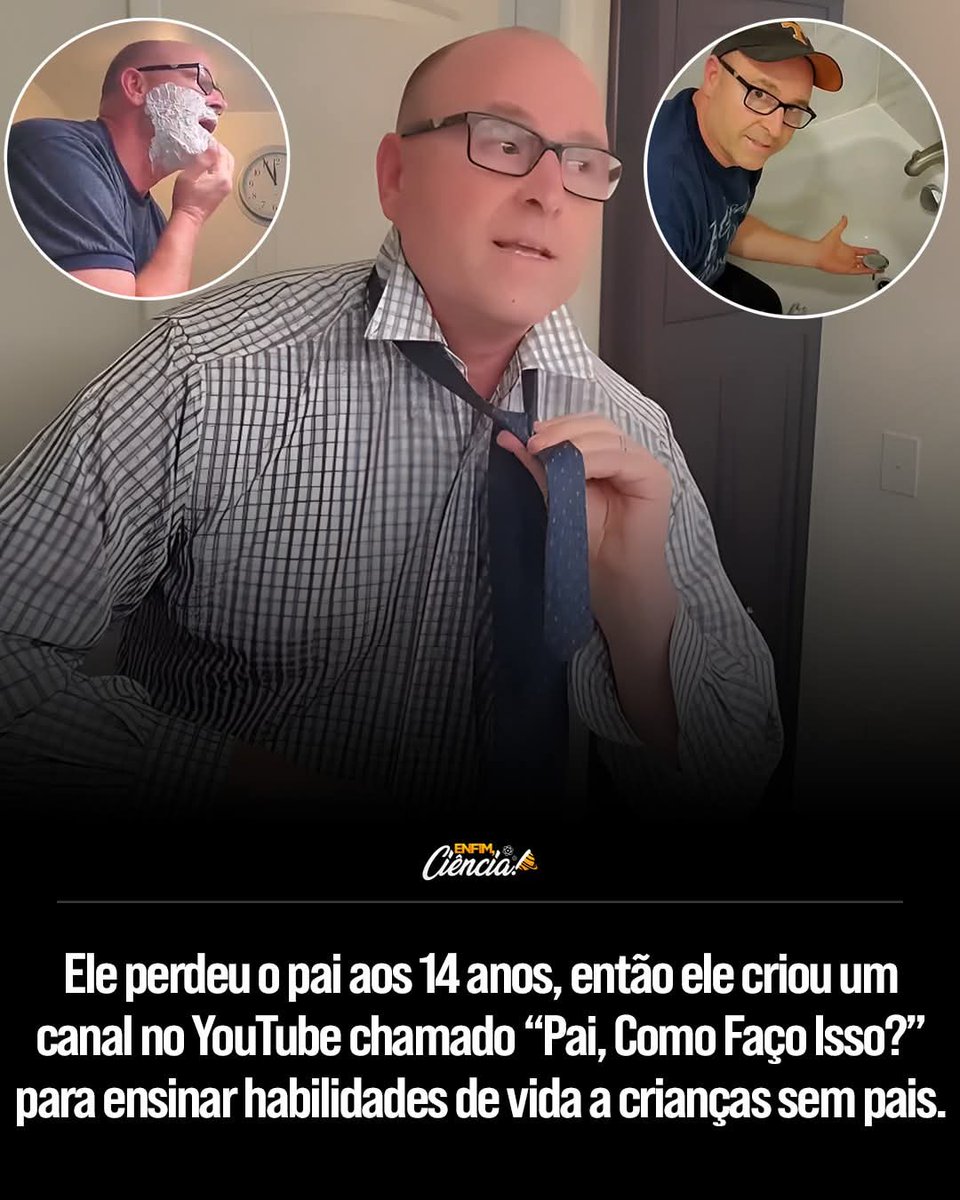 Rob Kenney perdeu o pai, que o abandonou quando ele tinha apenas 14 anos, deixando-o crescer sem alguém que lhe ensinasse habilidades básicas de vida. Anos depois, já como pai, Rob decidiu criar um canal no YouTube chamado “Pai, Como Faço Isso?” para ajudar outras pessoas que