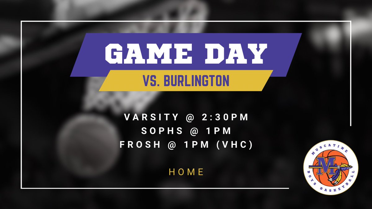 First home game of the season! Come out to watch some Muskie basketball this afternoon.