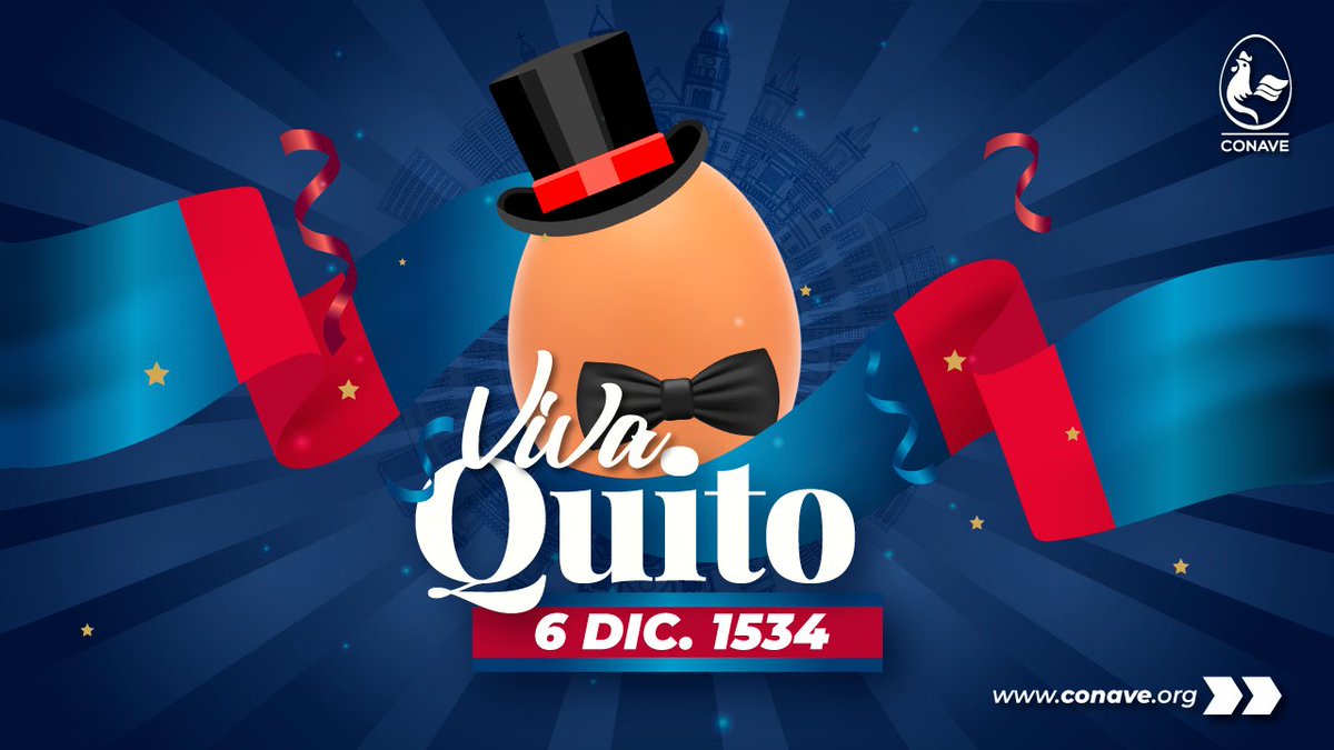 Extendemos un saludo respetuoso a todos los quiteños en esta fecha que honra la historia, cultura y espíritu de nuestra capital.

Reafirmamos nuestro compromiso con el desarrollo del país, trabajando por una avicultura responsable, sostenible y alineada con la seguridad