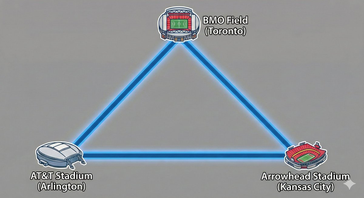 usetobePWIP's tweet photo. Fun fact. There is a $60 to 100m revenue difference having a world cup match between these stadiums. https://t.co/TSkvQWBScV