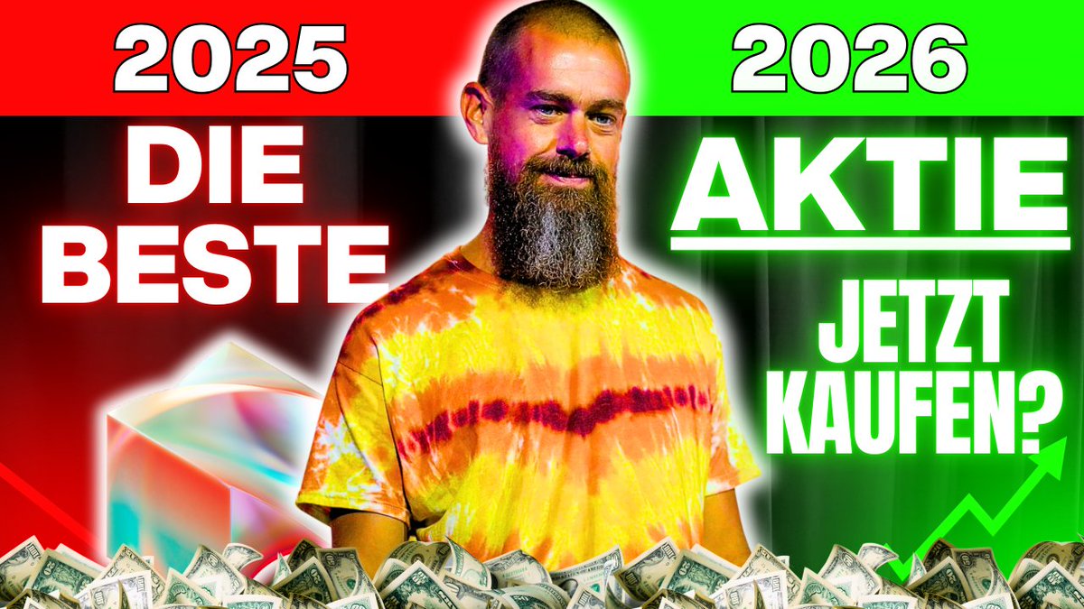 🛑BLOCK AKTIE EXPLODIERT 2026?  Die ULTIMATIVE Chance 2025 Jetzt KAUFEN oder VERPASSEN!
youtu.be/e60aFbi66Po