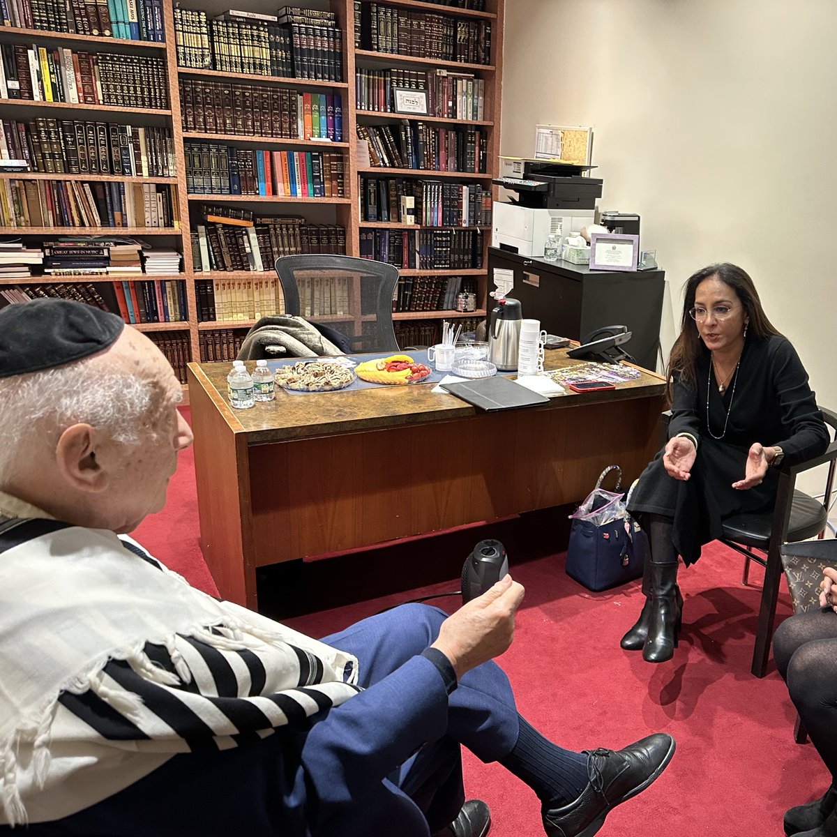 I met this morning with Rabbi Arthur Schneier, the Senior Rabbi of Park East Synagogue in Manhattan. Rabbi Schneier is a 95-year-old Holocaust survivor who spoke meaningfully about how the mob attack on his synagogue two weeks ago affected the community. <a href="/CivilRights/">DOJ Civil Rights Division</a> and the SDNY