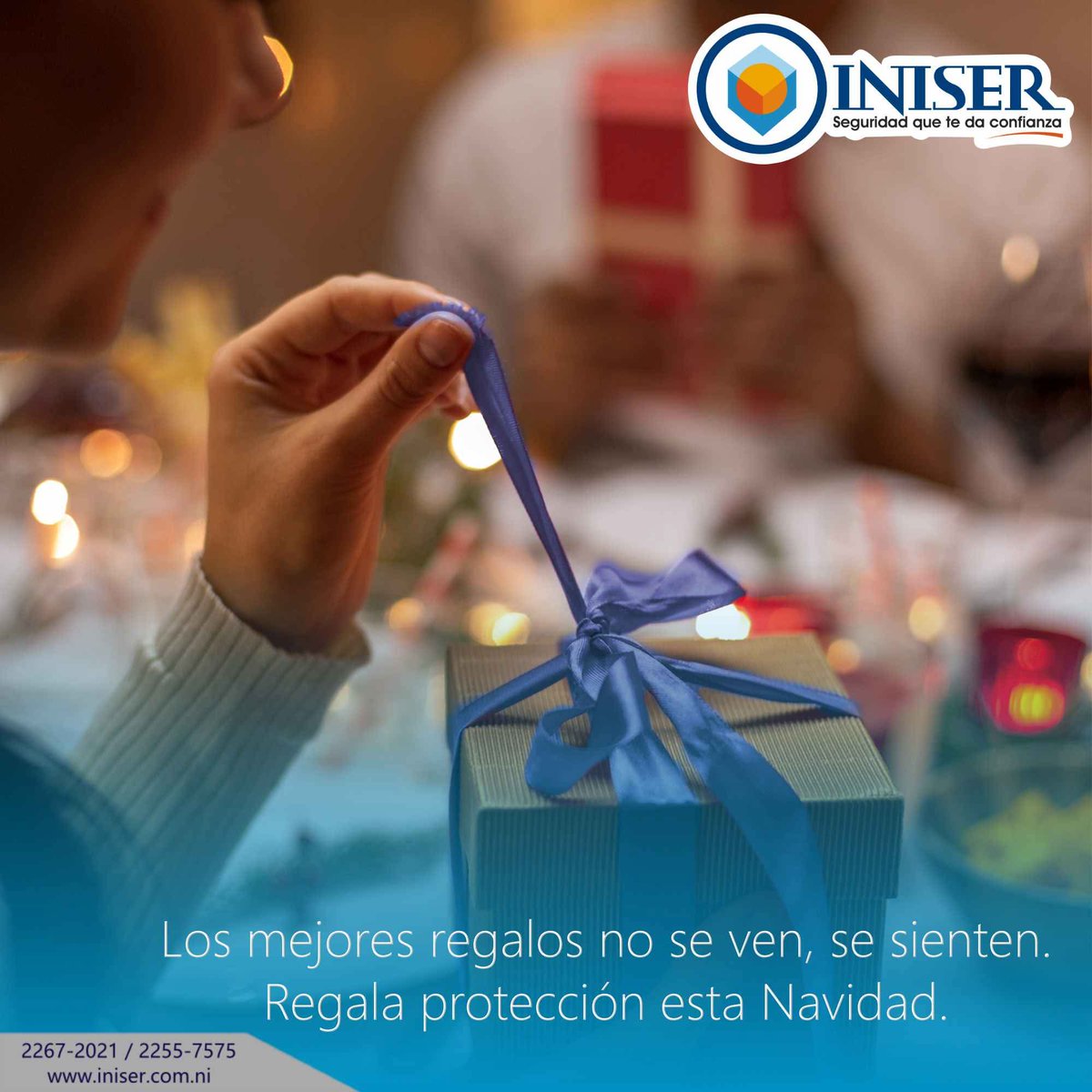 Hay regalos que no caben bajo el árbol, pero permanecen todo el año.

 📲 Conocé más en: iniser.com.ni
 📞 Llamanos: 2267-2021 / 2255-7575
 📱 WhatsApp: 8277-0405 bit.ly/WhatsAppDeINIS…
🔒✨ #RegalaSeguridad #INISER 🎄💝 #ProtecciónConAmor
🏠❤️ #NavidadConTranquilidad