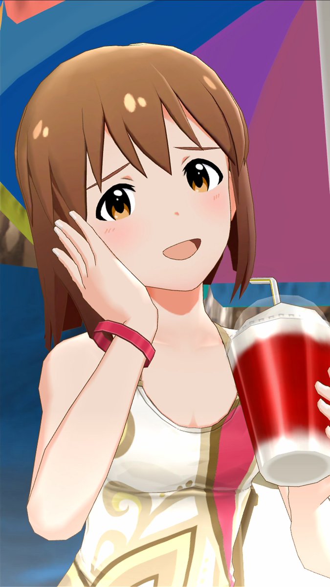 雪歩かわいい！！！❤❤❤ #ミリシタ #萩原雪歩 #アイドルマスター