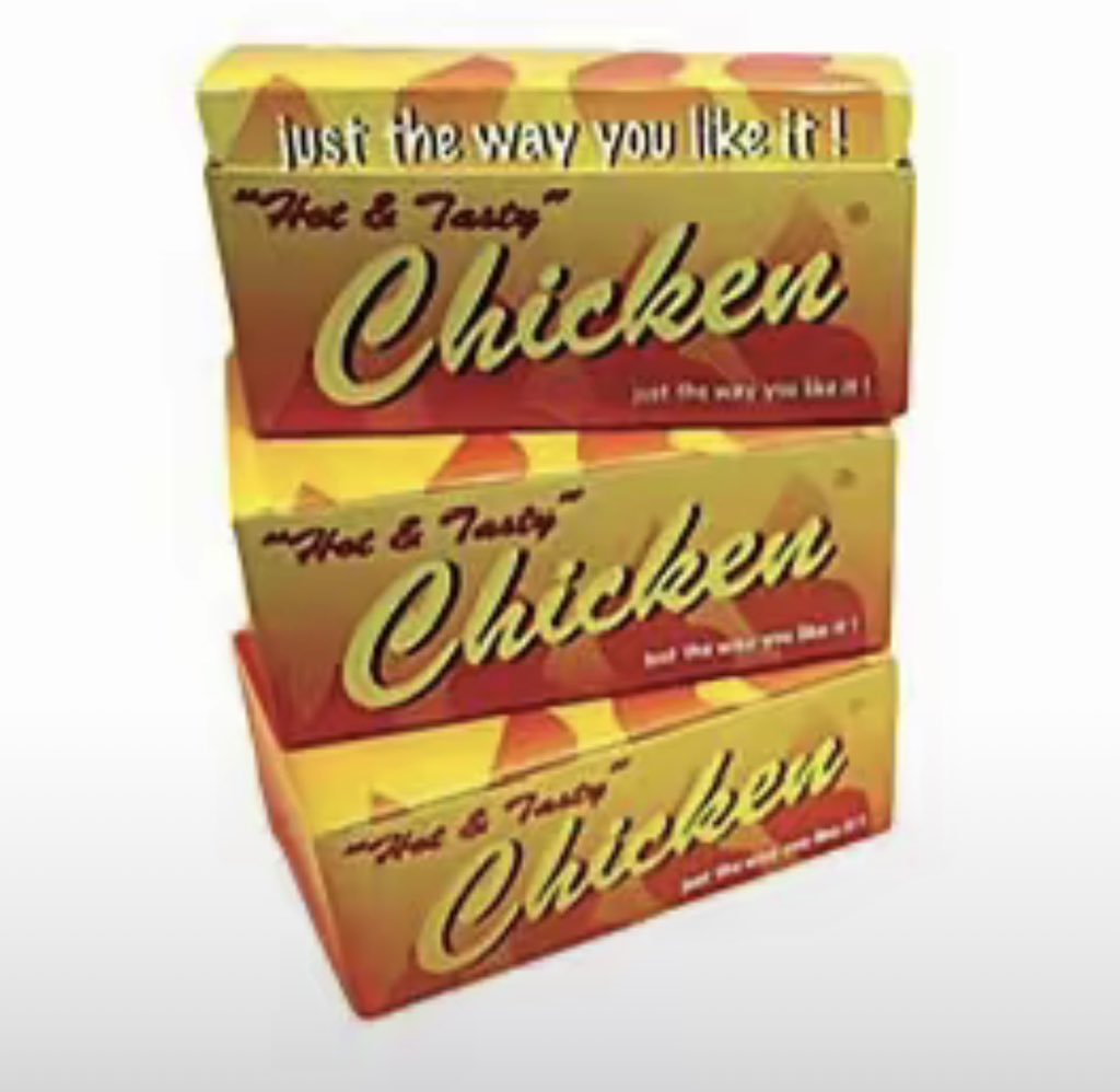 haspatel_'s tweet photo. I miss the days when 3 wings and chips came in these boxes 🥺 https://t.co/TQsnnxI5XR