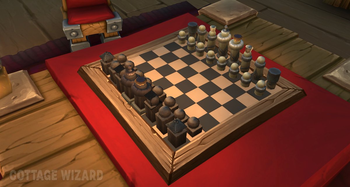 Let's play chess! ♟️
#wowhousing #warcraft #worldofwarcraft