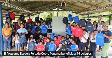 OmarJacob33's tweet photo. Mientras otros solo protestaban, la mina estaba poniendo recursos en aulas, estudiantes y maestros. Eso es construir país.#HablandoClaro #AfRam #CobrePanama #educacion #Dedicacion #futuro #niñez https://t.co/FqxlyuN3PG