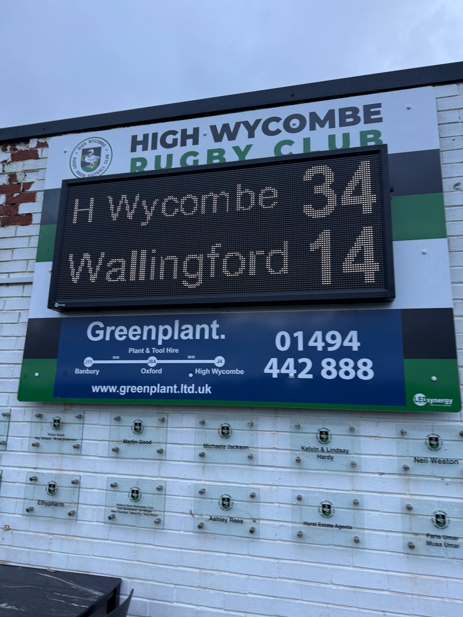 High Wycombe RUFC tweet media