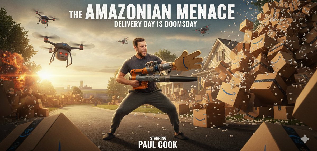Paul_Cook's tweet image. So many boxes..
#AIart #Amazon #Christmas2025