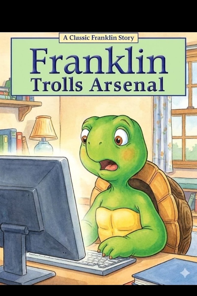 DigitalRex_'s tweet image. Arsenal Lost today, #franklintheturtle is shocked.