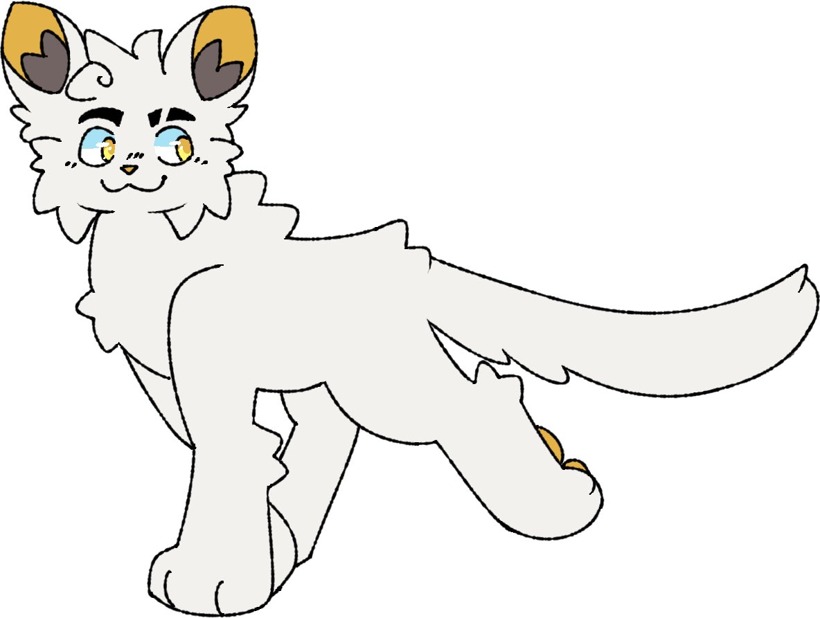 TRlCKMOON's tweet photo. Happy Whitestorm Wsaturday! He's just a chill guy... big ass peets
#warriorcats #whitestorm #goldenflameaudesigns https://t.co/Jv3GZSkQee