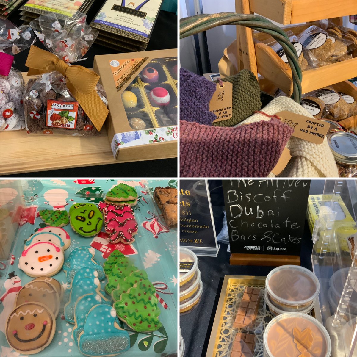 Holiday sweets and treats make the season! Come get the goodies during our 2-day Festive Market this weekend at 245 Freshwater Road.  #sjfmnl #sjfm #stjohns #treats #bakedgoods #sweets