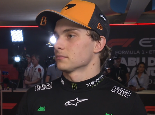 Nachez98's tweet photo. 🗣️ Oscar Piastri al ser preguntado por si será un jugador de equipo:

💥 "Voy a por el campeonato"

#F1 #AbuDhabiGP 🇦🇪 https://t.co/AHEI1URUX9