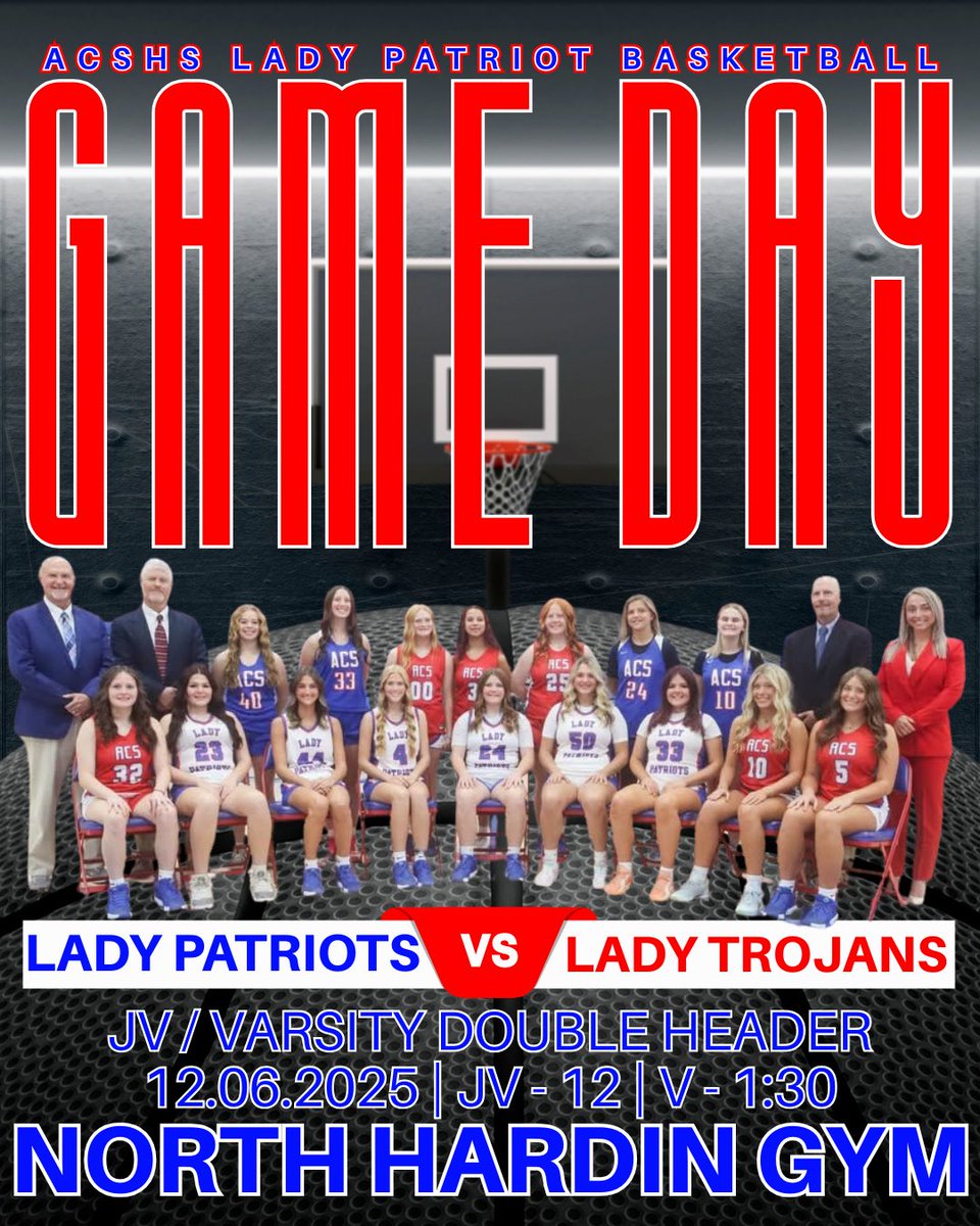 The girls are on the road today at North Hardin.