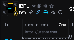 Dev gets handed 10k in fees

Pays dex and links <a href="/uxento/">uxento</a> 

Fucking retards run this chain, just killing coins