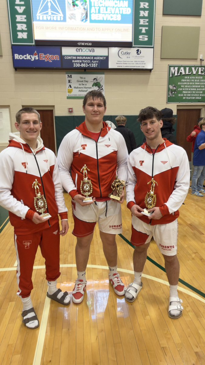 BaseballToronto's tweet image. Big weekend on the mat for our guys !
All 3 bring home titles and 1 added Tournament MVP 🏆  Caden McGrath, @Heath_Thomas56 @BouscherDrake 

#WinnersWin